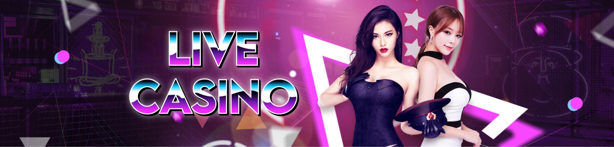 Live Casino Games Banner